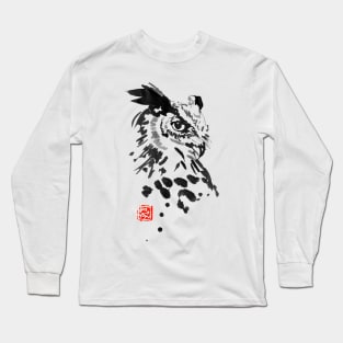 owl profile Long Sleeve T-Shirt